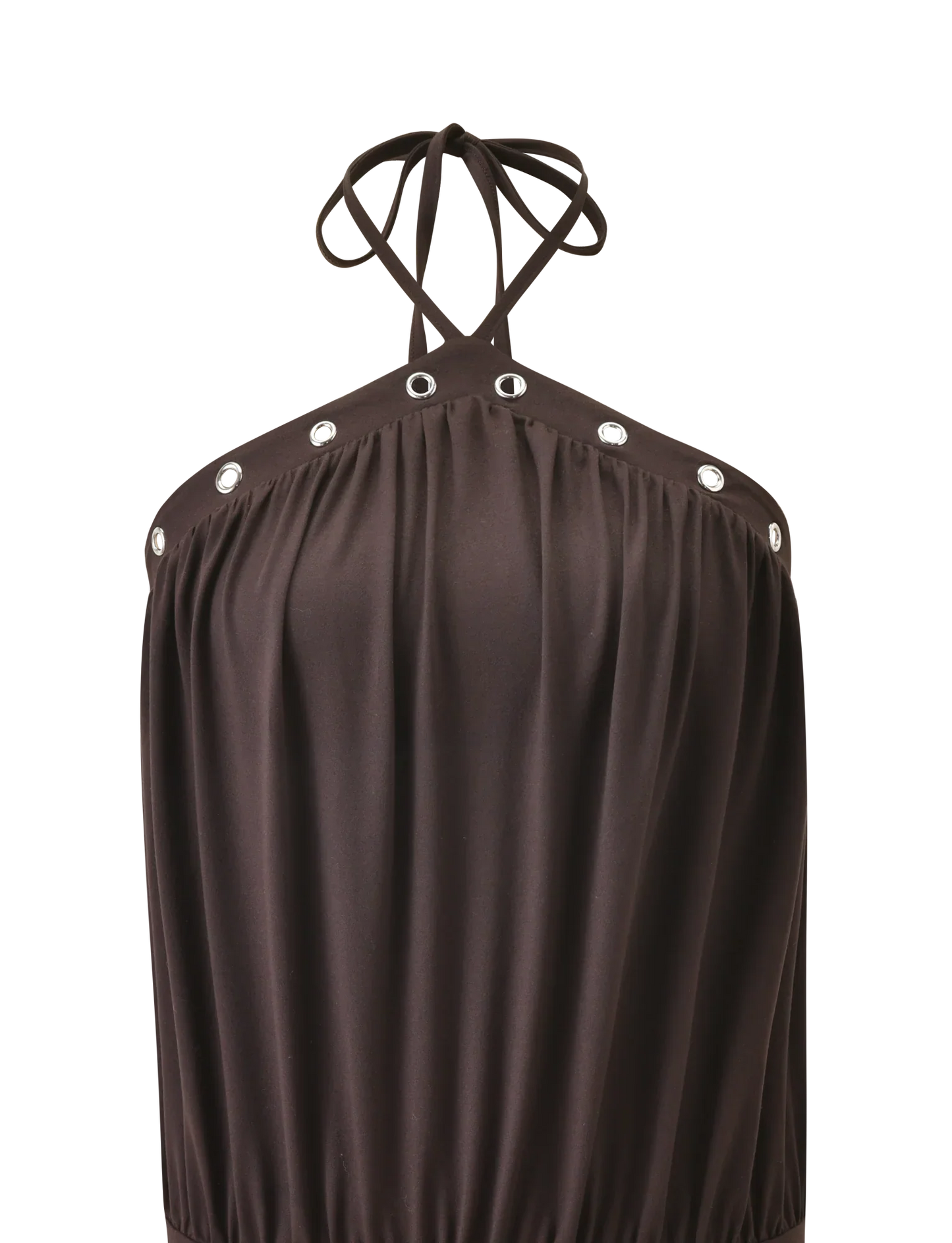 NATASHA DRESS CHOCOLATE
