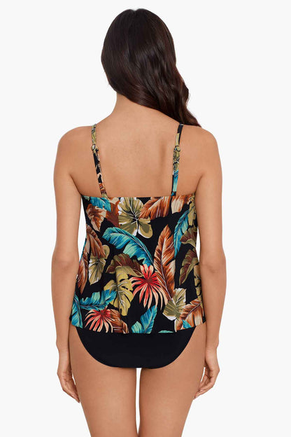 Chloe Tankini Top in Aloe