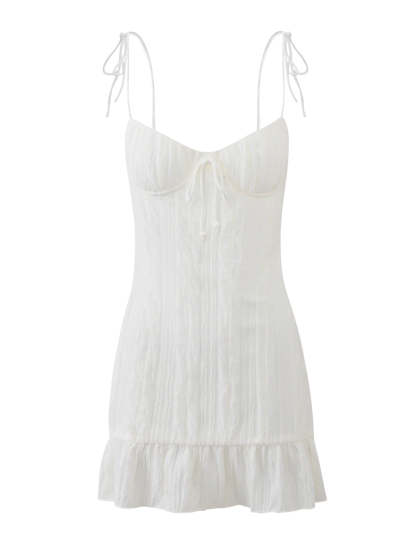 RANIA MINI DRESS OFF WHITE