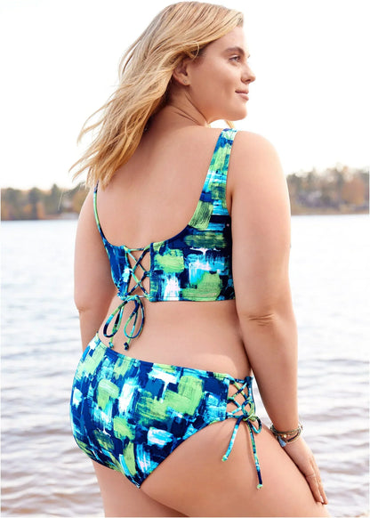 Lovely Lift Wrap Bikini Top Paint By Numbers