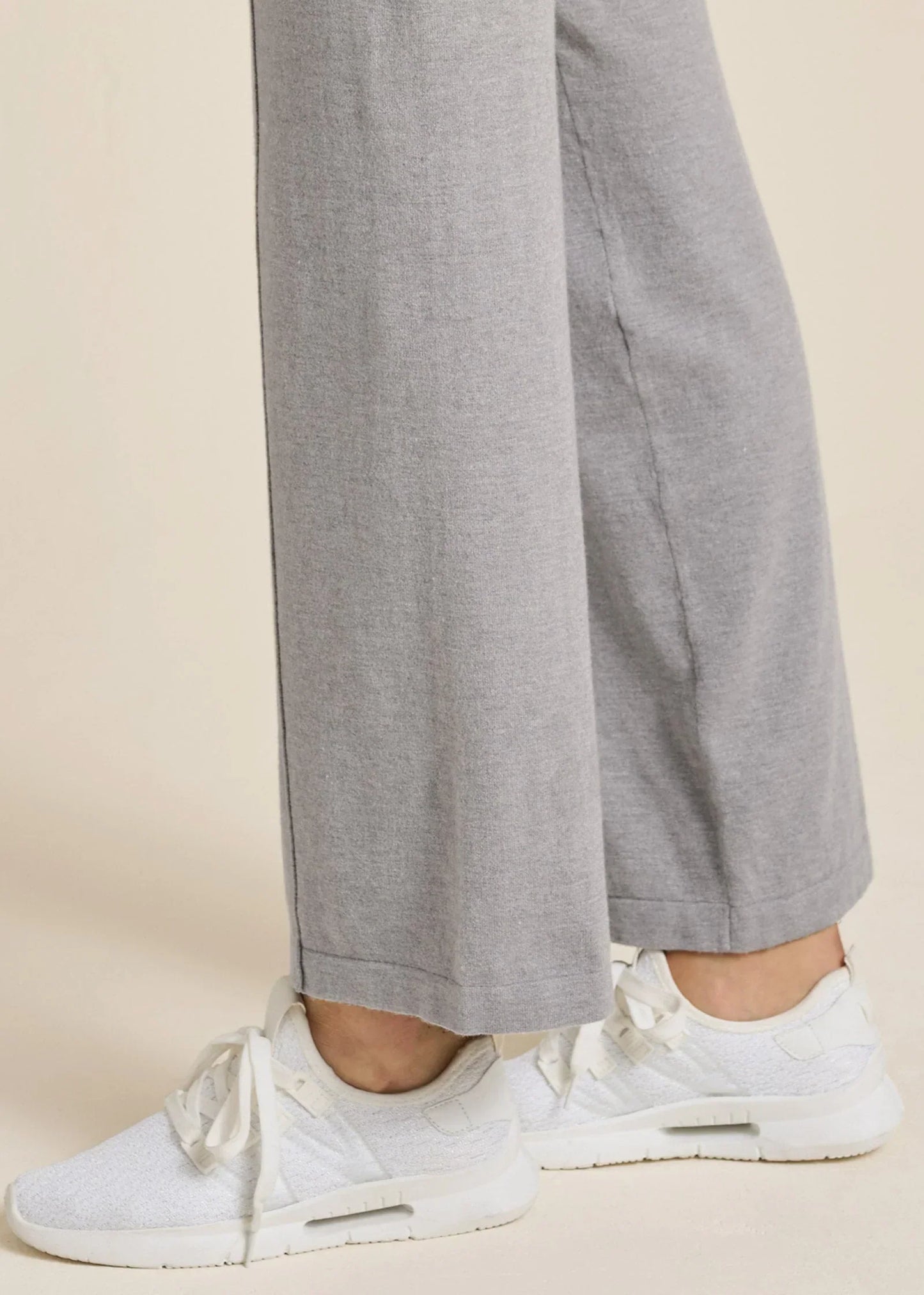 Knit Pants Heather Grey