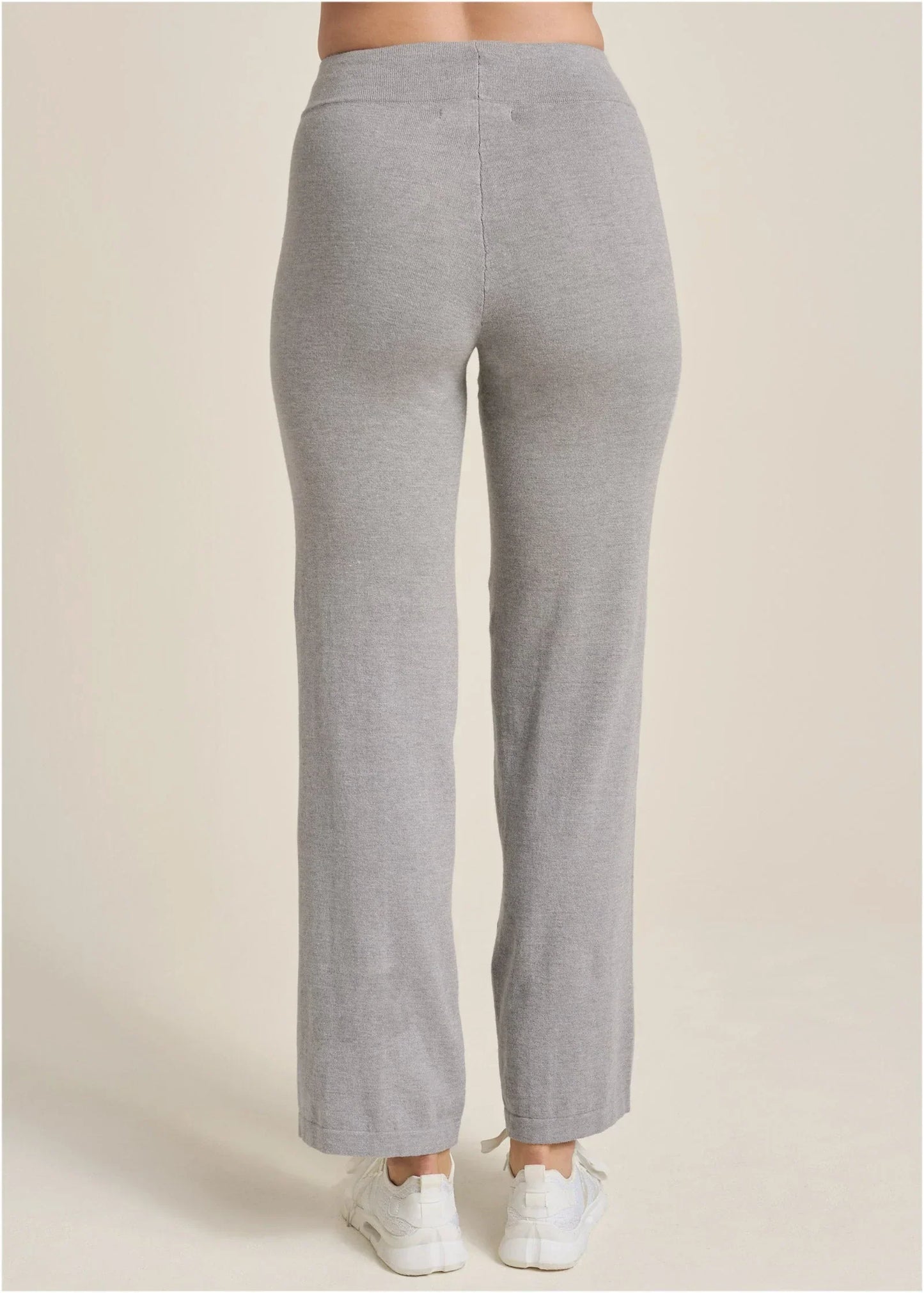 Knit Pants Heather Grey