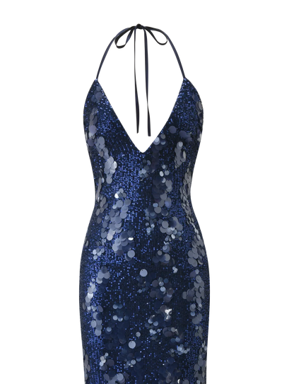 ZANA MAXI DRESS NAVY
