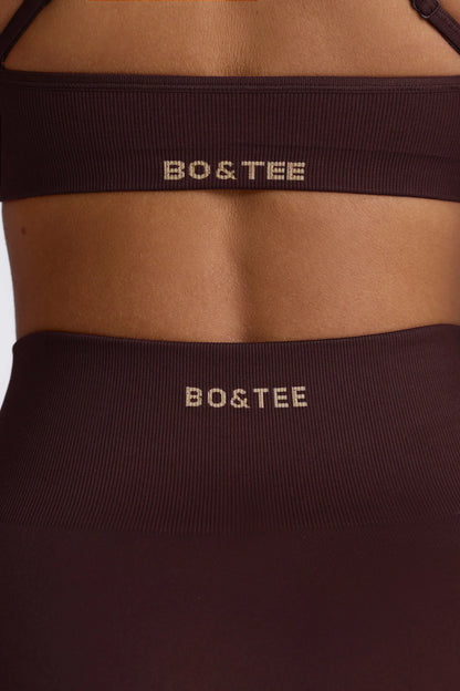 Super Sculpt Seamless Leggings in Chocolate