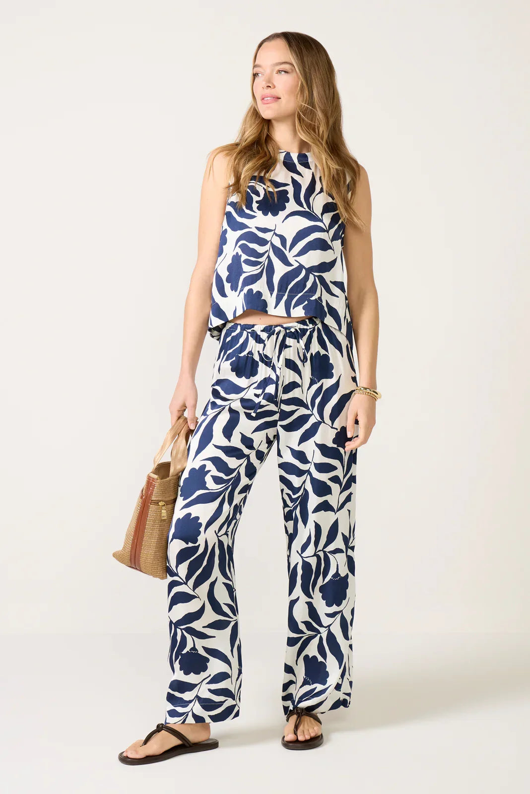 Drawcord Flowy Pant