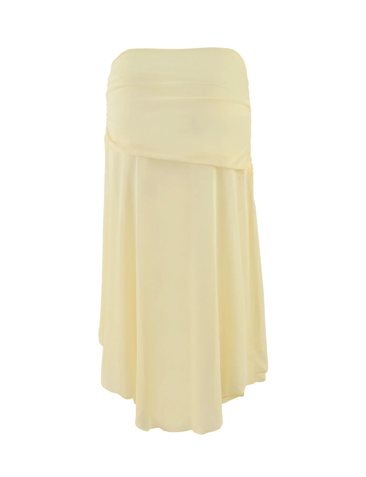 MARIANA SKIRT YELLOW PALE YELLOW