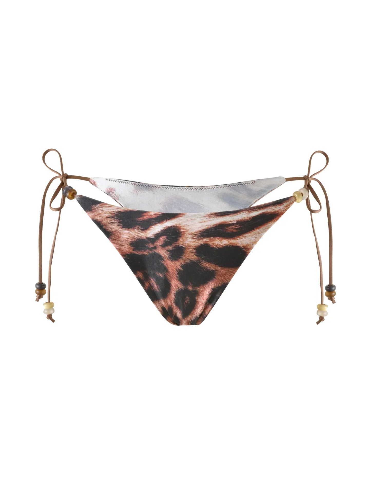 FINLEA BIKINI BOTTOM NEUTRAL LEOPARD LEOPARD HAZE