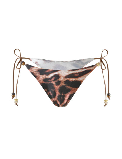 FINLEA BIKINI BOTTOM NEUTRAL LEOPARD LEOPARD HAZE