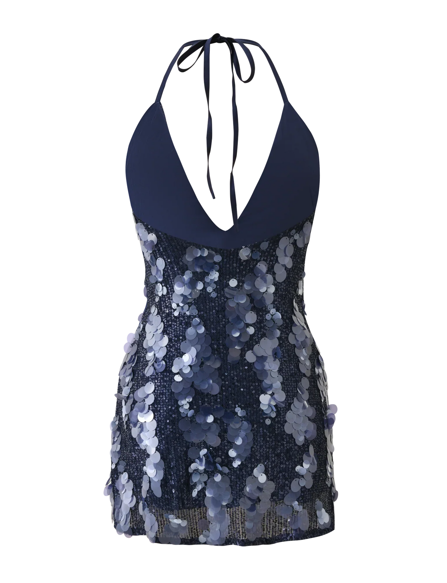 ZANA MINI DRESS NAVY SEQUIN