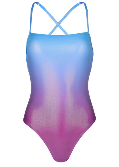 Ombre Shine One Piece Shimmering Ocean Ombre