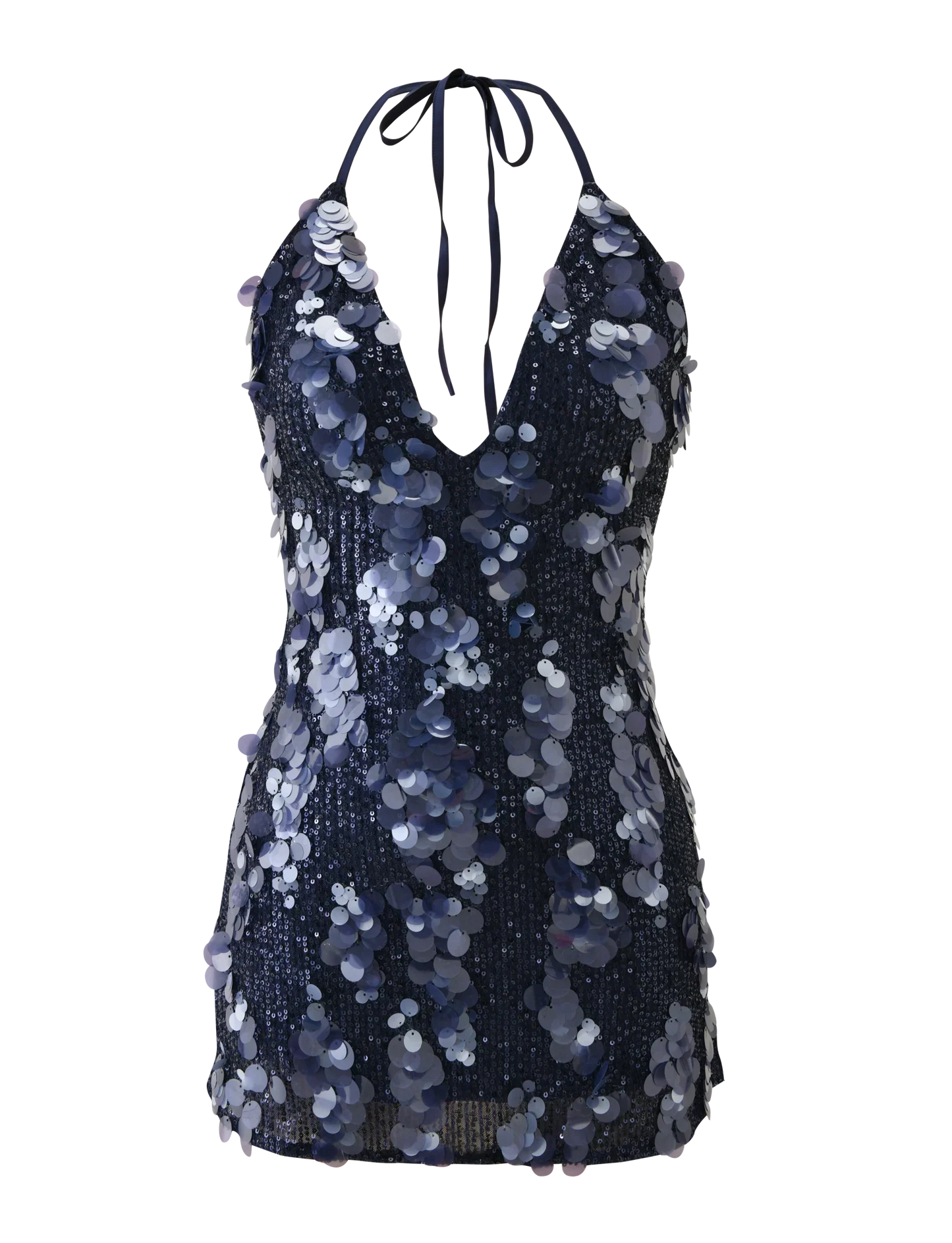 ZANA MINI DRESS NAVY SEQUIN