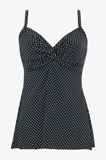 Roswell Tankini Top in Pin Point