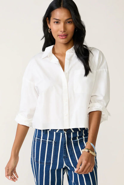 Aiden Crop Shirt