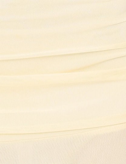 MARIANA SKIRT YELLOW PALE YELLOW