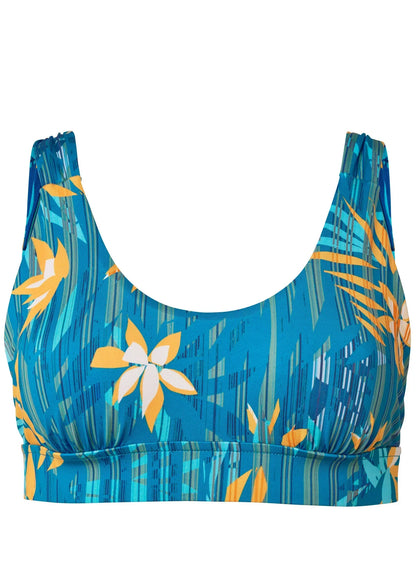 Twist Back Bikini Top Island Rain
