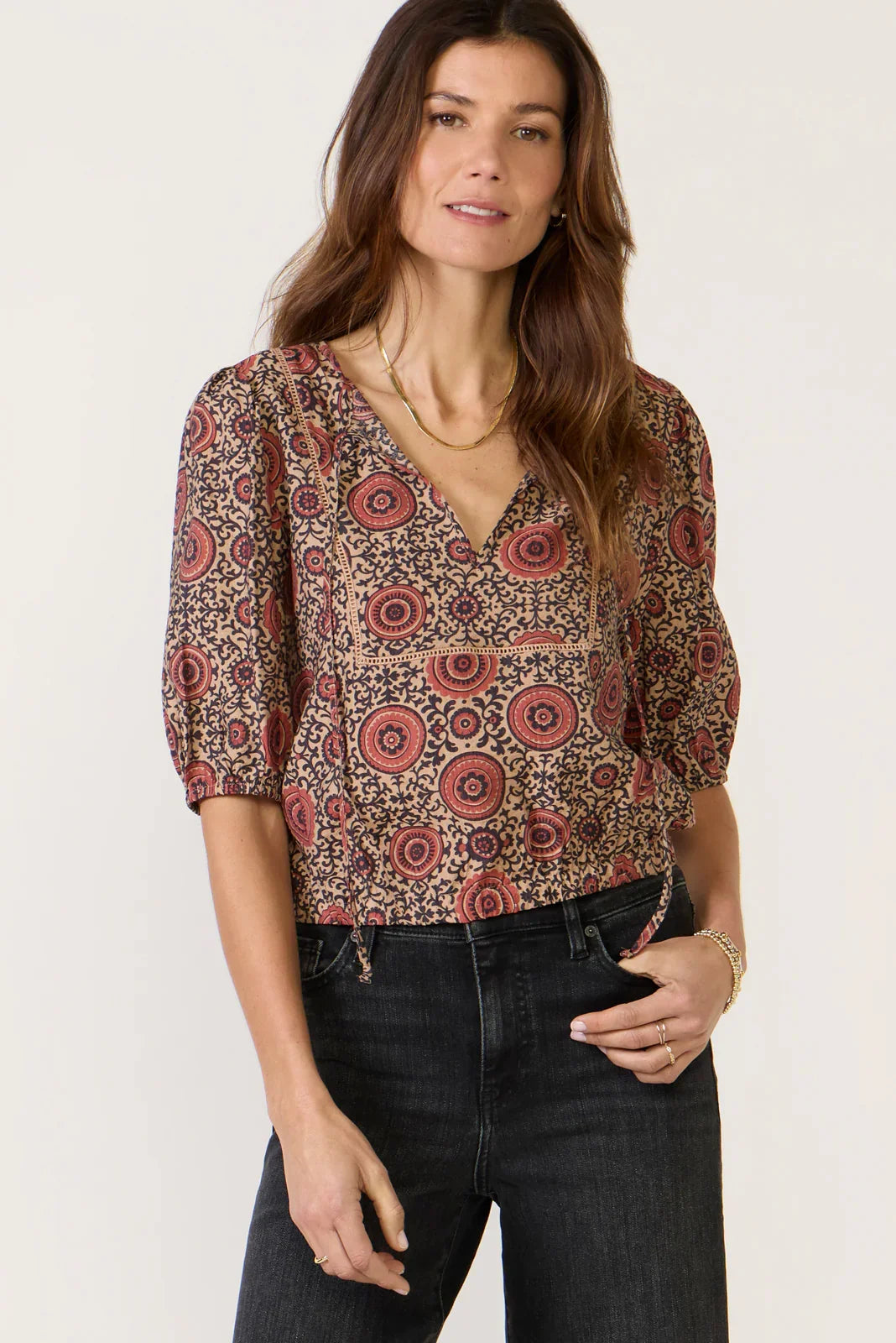 Mckenna Puff Sleeve Blouse