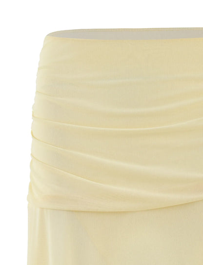 MARIANA SKIRT YELLOW PALE YELLOW