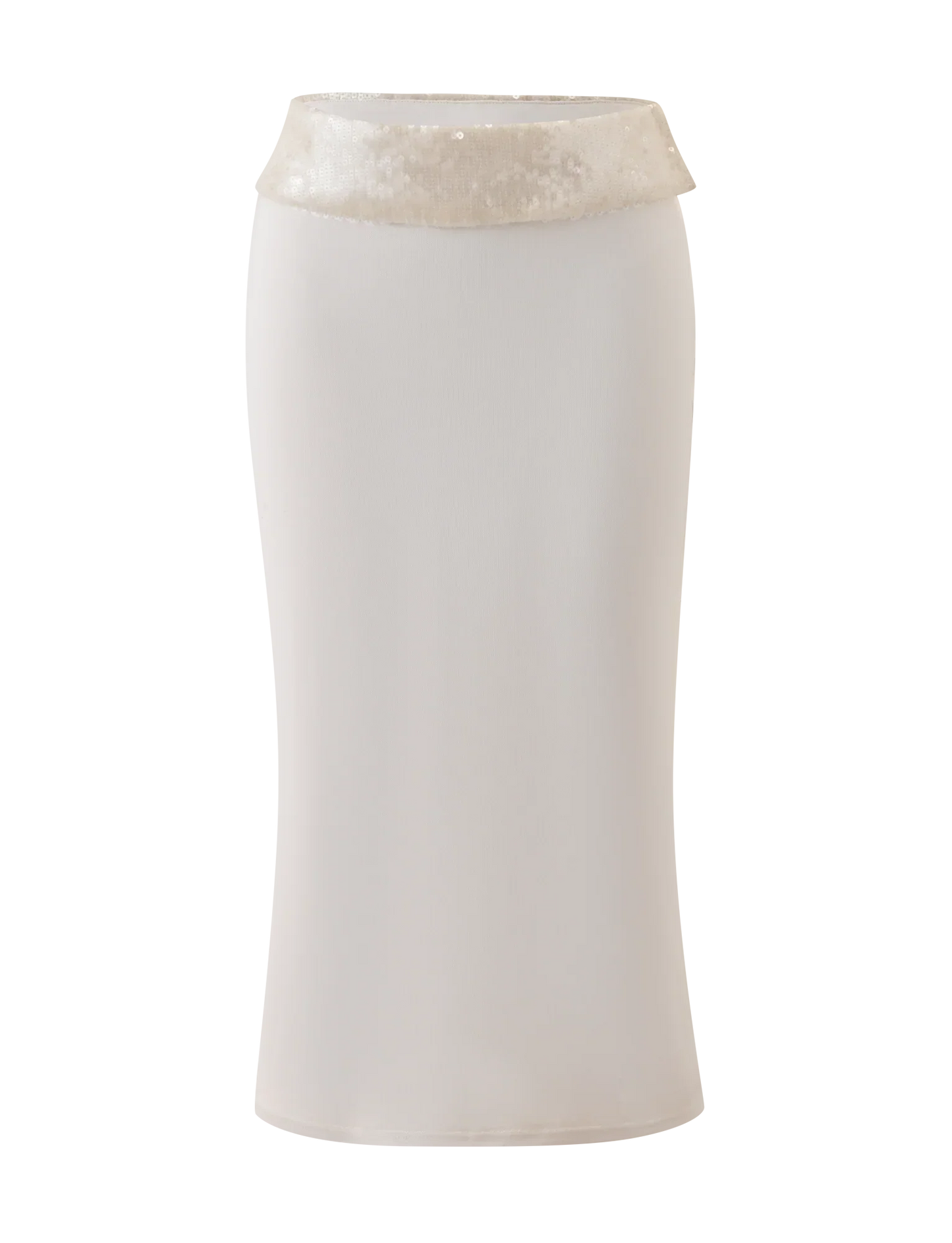 CHARLYZE MIDI SKIRT CREAM
