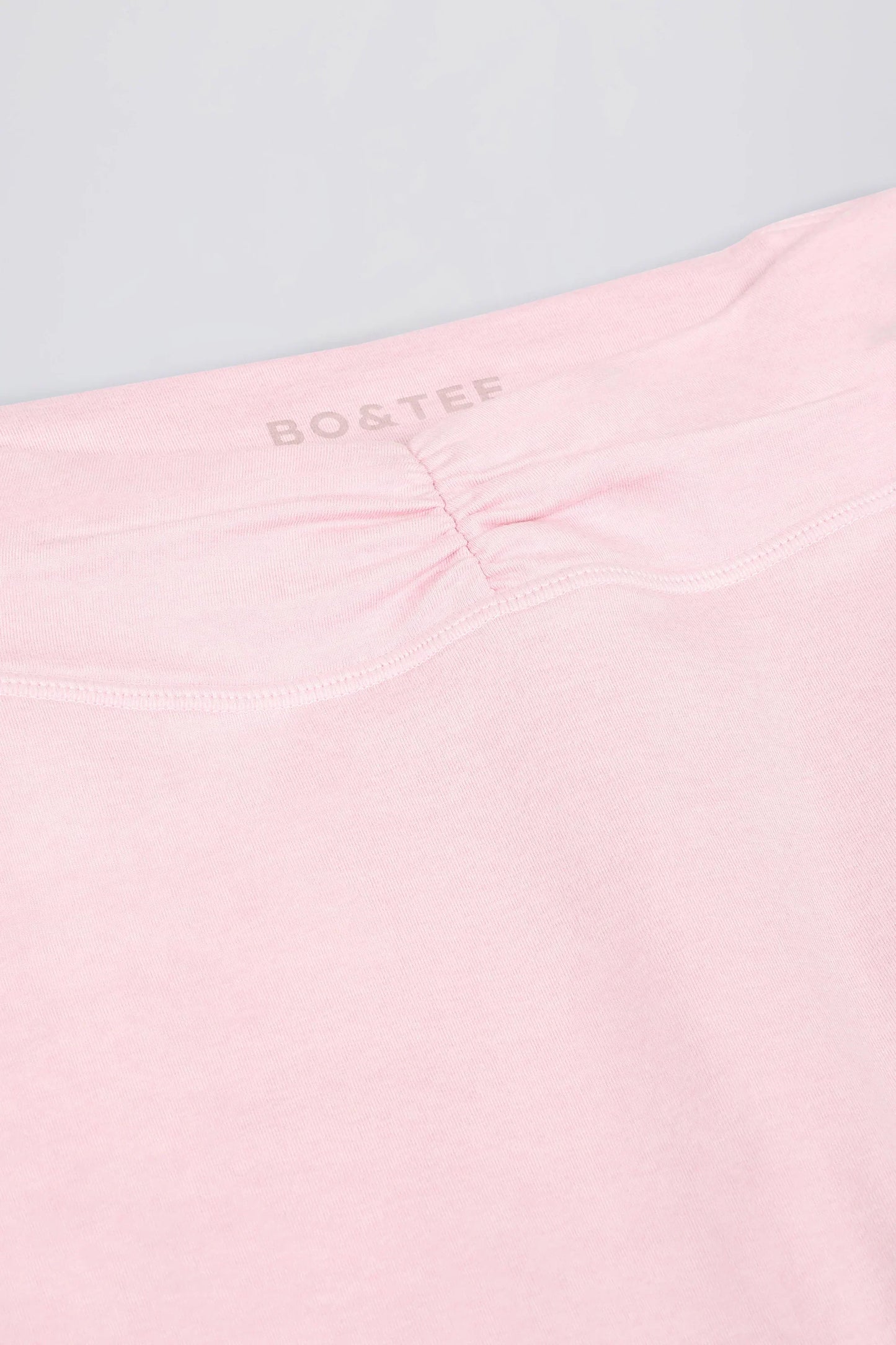 Brushed Jersey Ruched Mid Rise Leggings in Bloom