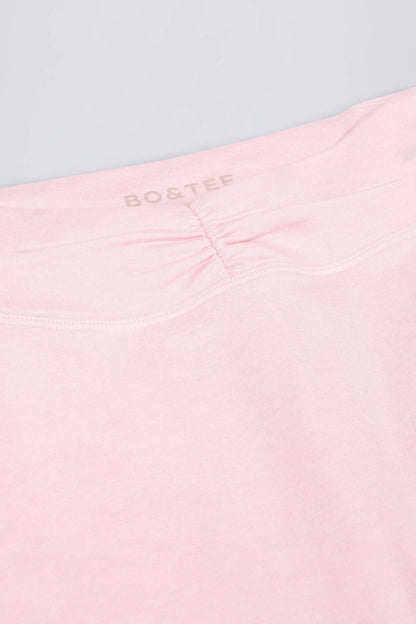 Brushed Jersey Ruched Mid Rise Leggings in Bloom