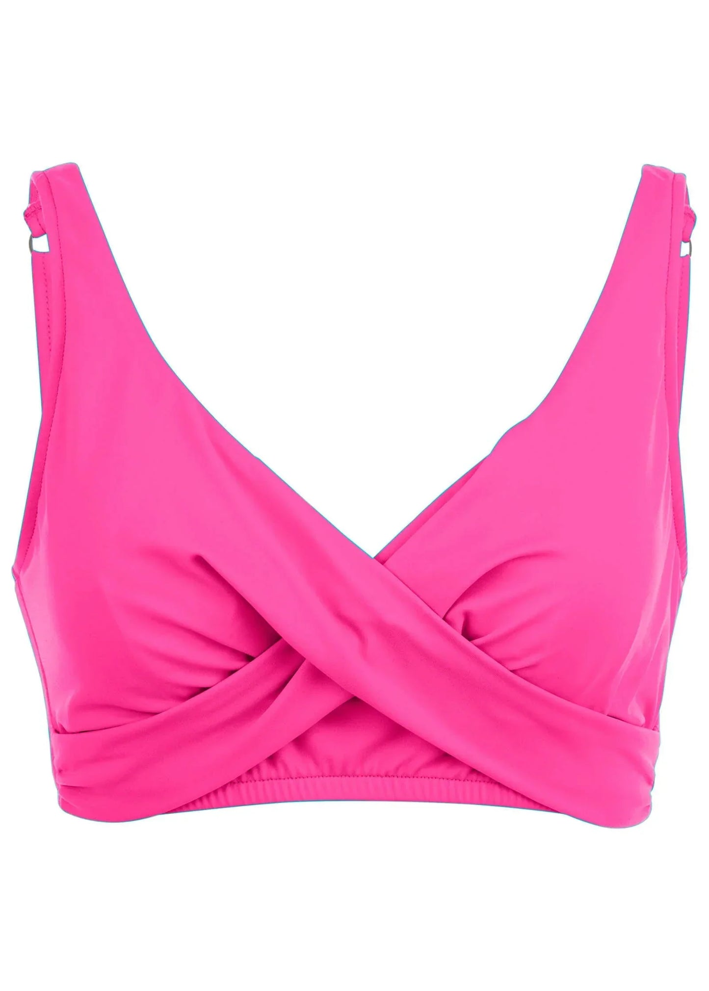Lovely Lift Wrap Top Hot Pink